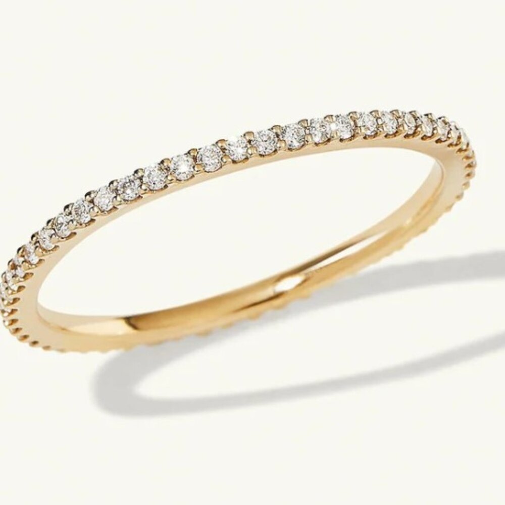Slim Diamond Eternity Band